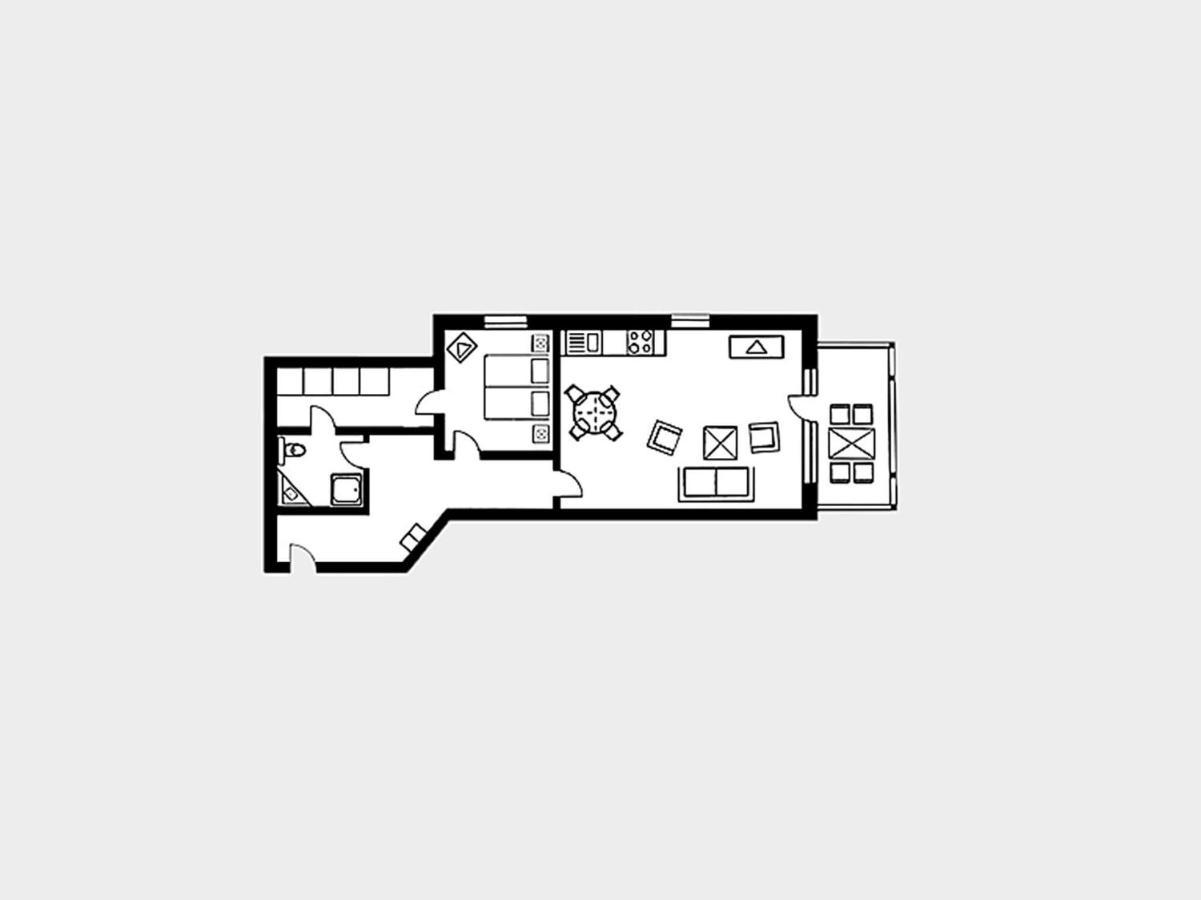 Strandvillen Binz - Ferienwohnung Mit Meerblick, 1 Schlafzimmer Und Balkon Sv-759 Εξωτερικό φωτογραφία
